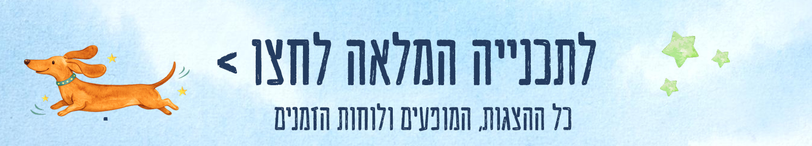 כפתור התכנייה המלאה